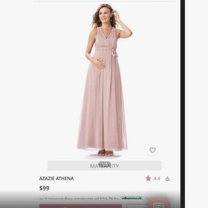 Azazie Athena Maternity bridesmaid dress in Agave